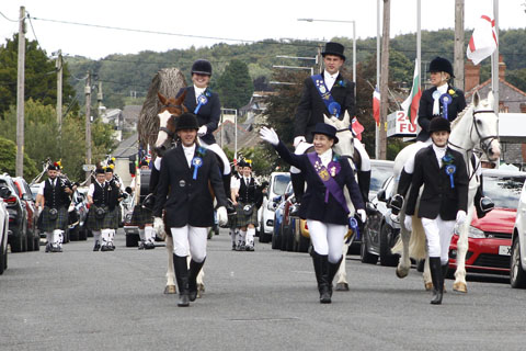 Kirkcudbright Parade August 2025 